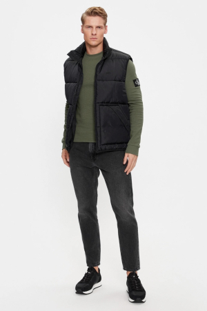 Blugi Barbati, Calvin Klein Jeans, Negru, Straight Fit [2]