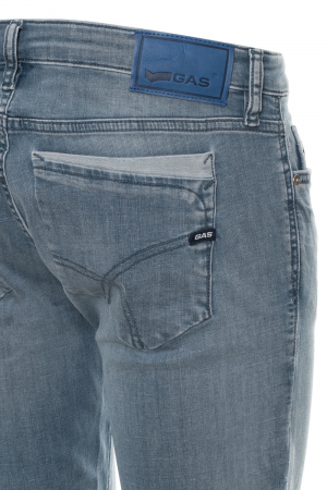 Blugi Barbati, Gas, Albastru deschis, Regular Fit [3]