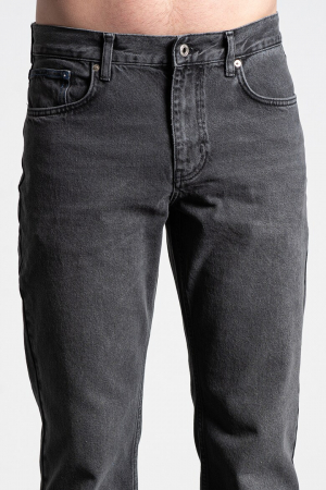 Blugi Bărbați, Karl Lagerfeld Jeans, Gri, Straight Fit, Bumbac organic [4]