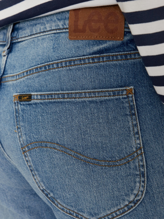 Blugi Barbati, Lee, Albastru, Denim, Relaxed Fit [4]