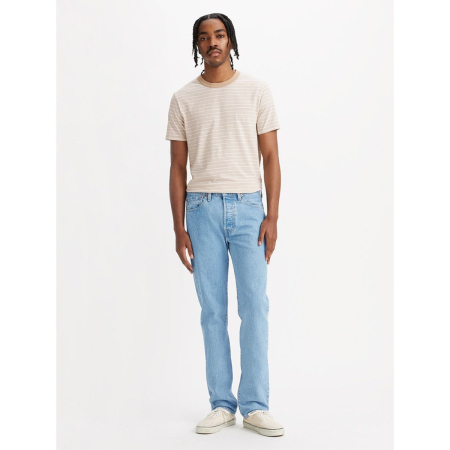 Blugi Bărbați, Levi's, Albastru Deschis, 501 Slim [1]