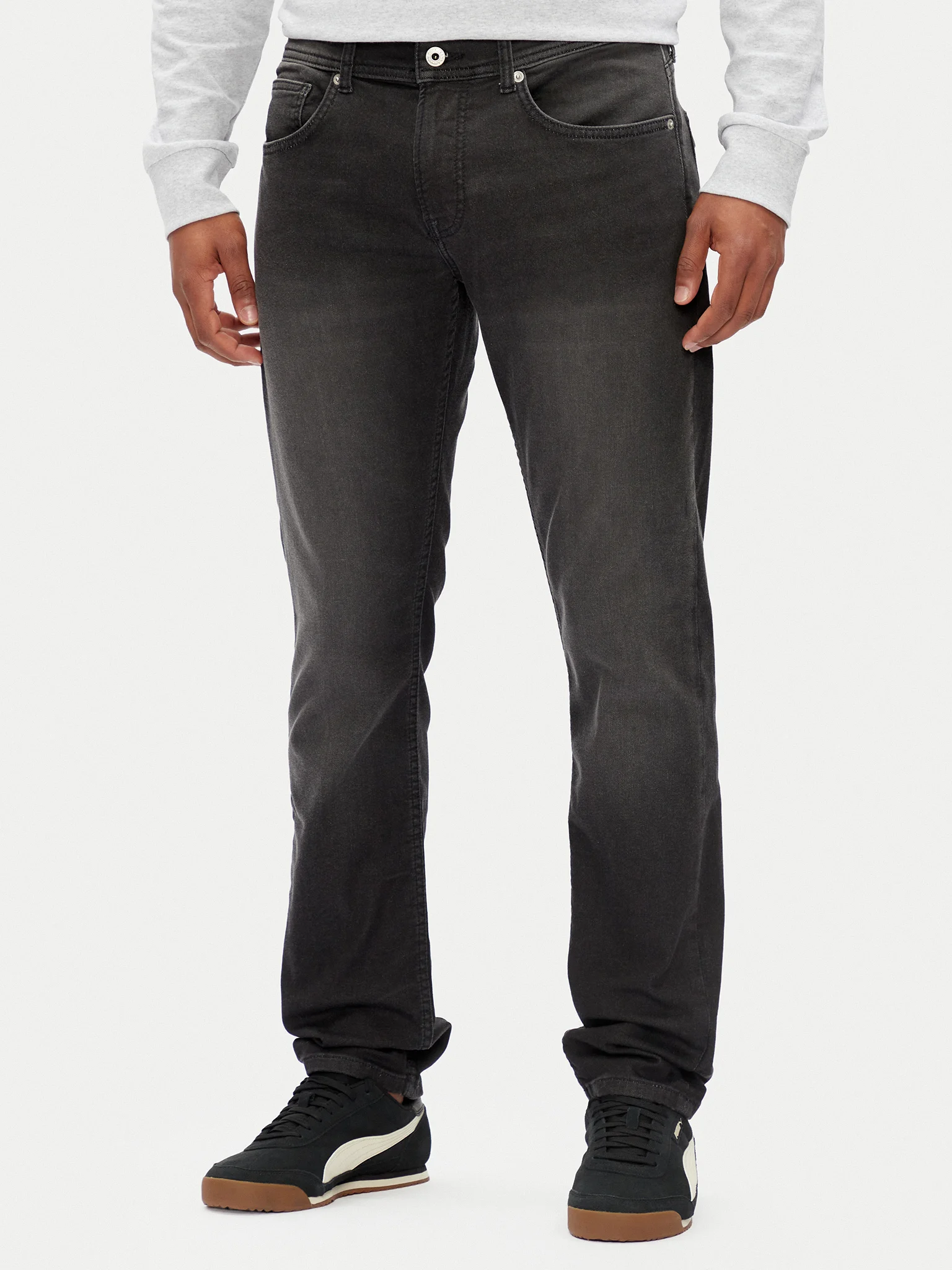 Blugi Bărbați, Pepe Jeans, Negru, Slim Fit