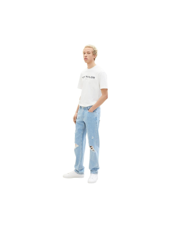 Blugi Bărbați, Tom Tailor, Albastru, Straight Fit [3]