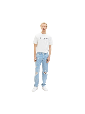 Blugi Bărbați, Tom Tailor, Albastru, Straight Fit [1]