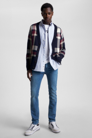 Blugi Barbati, Tommy Hilfiger, Denim, Bumbac, Slim [3]