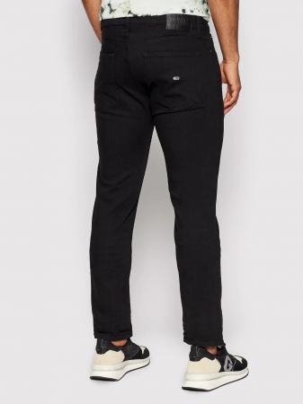Blugi Bărbați, Tommy Jeans, Negru, Slim Fit [2]