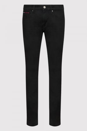 Blugi Bărbați, Tommy Jeans, Negru, Slim Fit