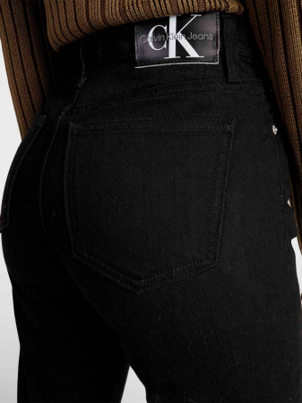 Blugi Dama, Calvin Klein Jeans, Negru, Straight Fit, W28/L30 [3]