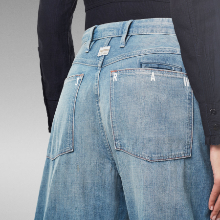 Blugi Dama, G-Star Raw, Talie Înaltă, Albastru [2]