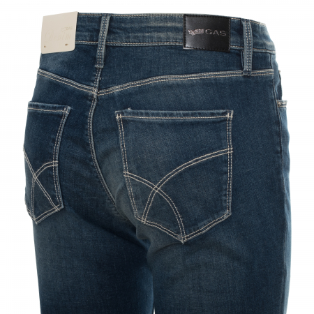 Blugi Dama, Gas, Albastru închis, Bumbac, W27/L30 [2]