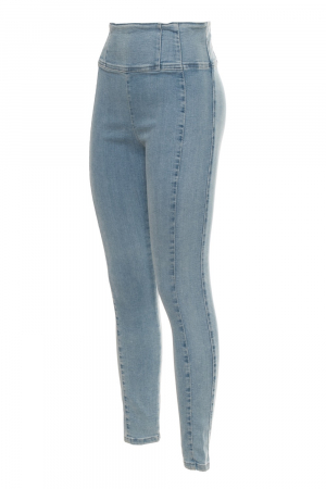 Blugi Dama, Guess, Talie inalta, Bumbac, L [2]