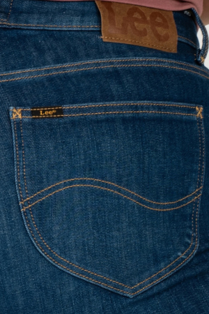 Blugi Dama, Lee, Albastru Inchis, Denim, Skinny Fit [4]