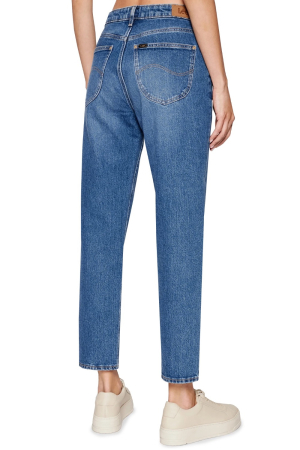 Blugi Dama, Lee, Albastru, Denim, Slim Fit, Talie Inalta [1]