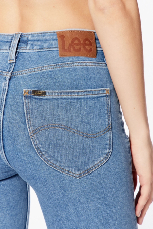 Blugi Dama, Lee, Albastru Deschis, Denim, Skinny Fit [4]
