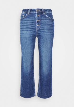 Blugi Dama, Marks & Spencer, Albastru, Straight Crop