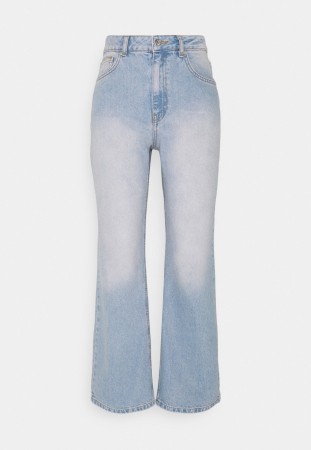 Blugi Dama, NA-KD, Albastru, Relaxed Fit