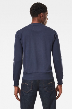 Bluza Bărbați, G-Star Raw, Albastru închis, Bumbac, S [2]