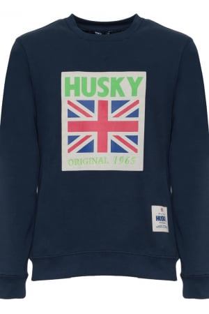 Bluze - Bluza Barbati, Husky, Bumbac, Print