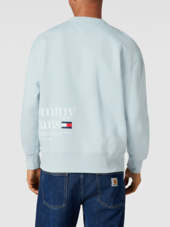 Bluza Barbati, Tommy Jeans, Albastru Deschis, Bumbac, M [1]