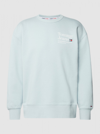 Bluza Barbati, Tommy Jeans, Albastru Deschis, Bumbac, M [4]