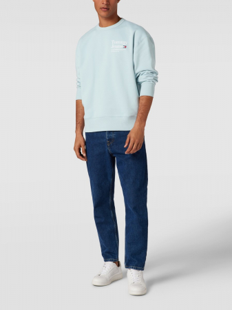 Bluza Barbati, Tommy Jeans, Albastru Deschis, Bumbac, M [2]