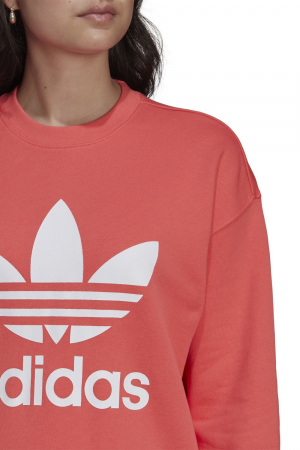 Bluza Dama, Adidas Originals, Roz, Bumbac, Logo Printat [5]