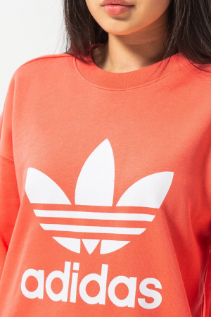 Bluza Dama, Adidas Originals, Roz, Bumbac, Logo Printat [3]