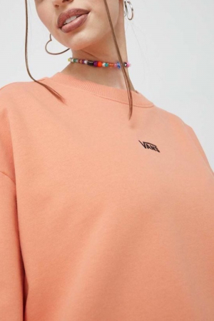 Bluza Dama, Vans, Portocaliu Pal, Bumbac, Mini Logo [3]