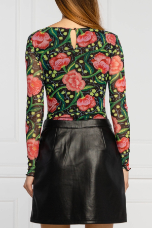 Body Dama, Desigual, Multicolor, Print Floral, Slim Fit [2]