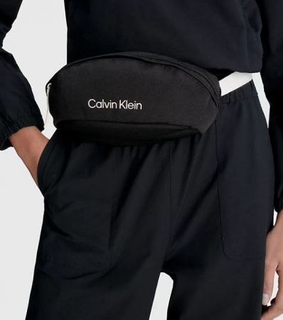 Borseta Unisex, Calvin Klein, Impermeabil, Negru, Logo printat [4]