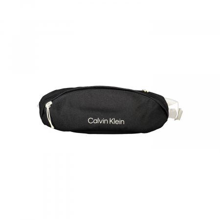 Borseta Unisex, Calvin Klein, Impermeabil, Negru, Logo printat