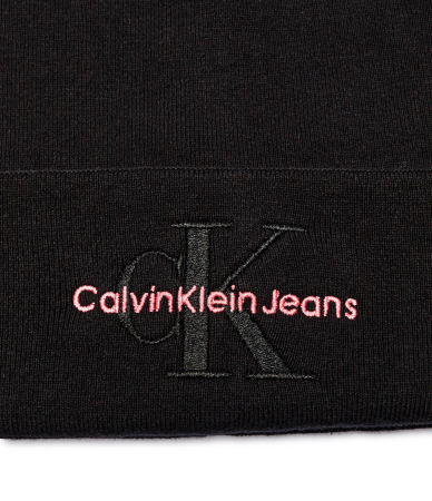 Caciula Dama, Calvin Klein Jeans, Negru, Logo Brodat [3]