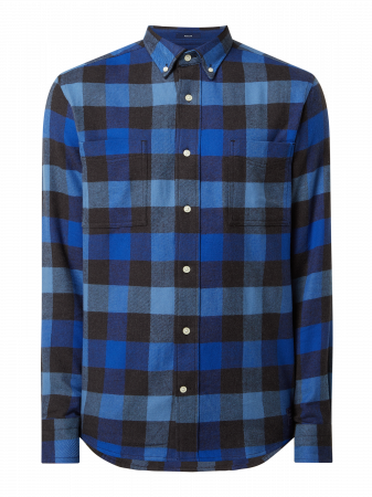 Camasa Barbati, Gant, Albastru, Bumbac,