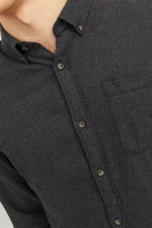 Camasa Barbati, Jack & Jones, Gri Inchis, Slim [7]