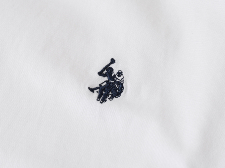 Camasa Barbati, U.S. Polo Assn., Bumbac, Alb, Slim Fit [3]