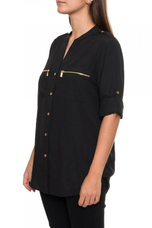 Camasa Dama, Calvin Klein, Negru, M [2]