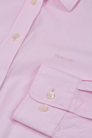 Camasa Dama, Gant, Roz pal, Bumbac, Logo Brodat [5]