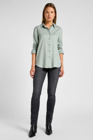 Camasa Dama, Lee, Verde, Lyocell [2]