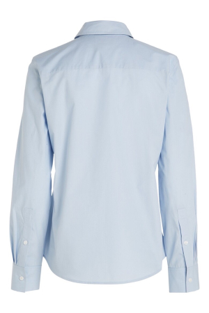 Camasa Dama, Tommy Hilfiger, Albastru Deschis, Bumbac Organic, Logo [7]