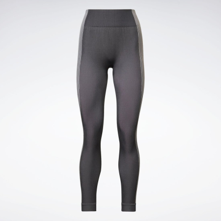 Colanti - Colanti Dama, Reebok, Gri Închis, Yoga HR Seamless Tight