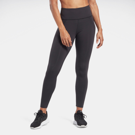 Colanti Dama, Reebok, Negru, LUX HR Tight, Talie Înaltă [1]