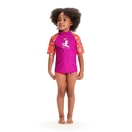 Costum de baie copii, Speedo, Multicolor, Set doua piese [1]