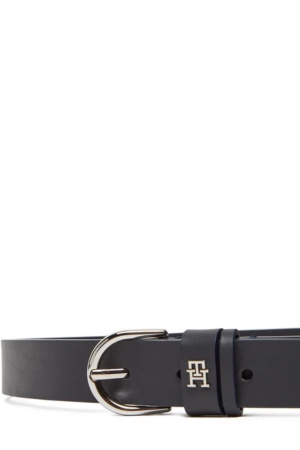 Curea Dama, Tommy Hilfiger, Negru, Piele Naturala, Logo Metalica [4]