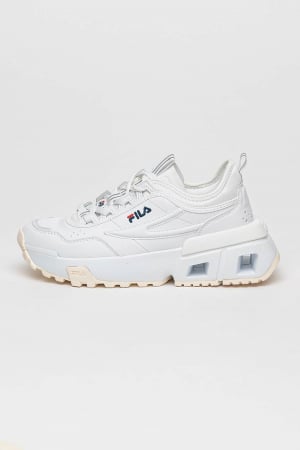 Fila, Sneakers Dama, Sport din piele ecologica, Upgr8, Alb