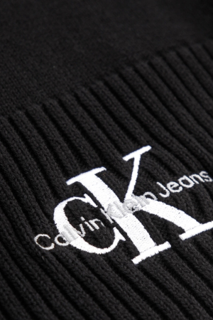 Fular Bărbați, Calvin Klein jeans, Negru, Mărime Universala, Logo Brodat [3]