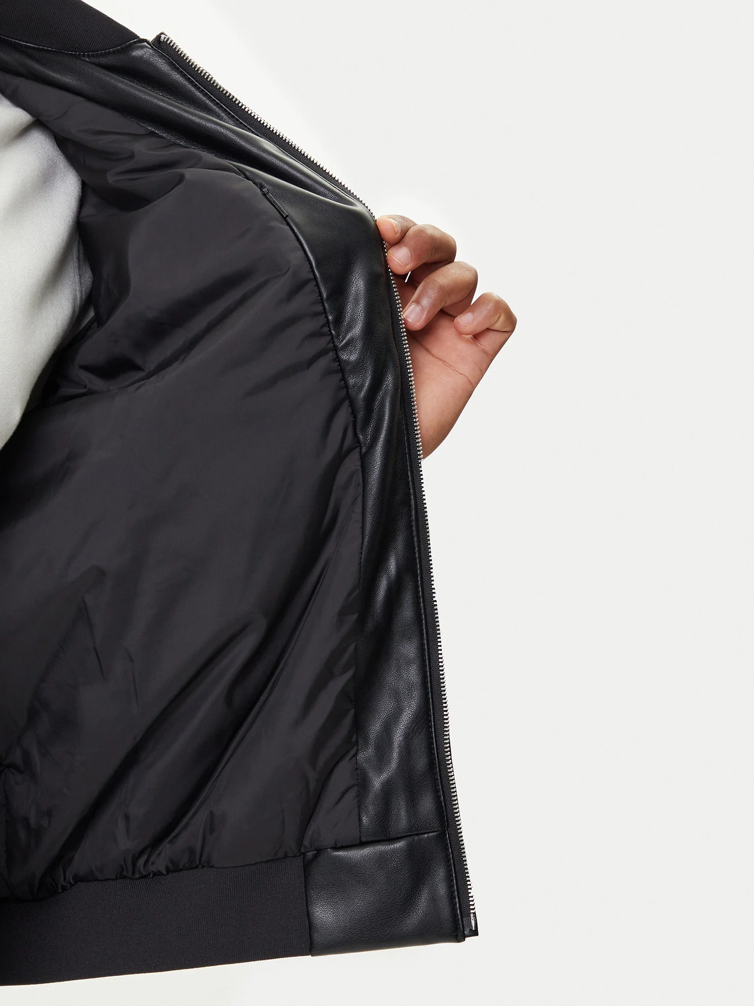 Geaca Barbati, Calvin Klein Jeans, Negru, Bomber [5]