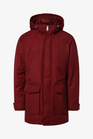 Geaca Barbati, Tommy Hilfiger, Burgundi, Umplutura cu puf de rata