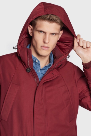 Geaca Barbati, Tommy Hilfiger, Burgundi, Umplutura cu puf de rata [4]