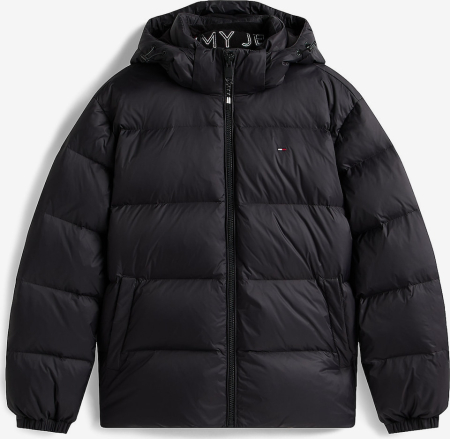 Geaca Bărbați, Tommy Jeans, Impermeabilă, Umplutura cu puf de rata, Logo