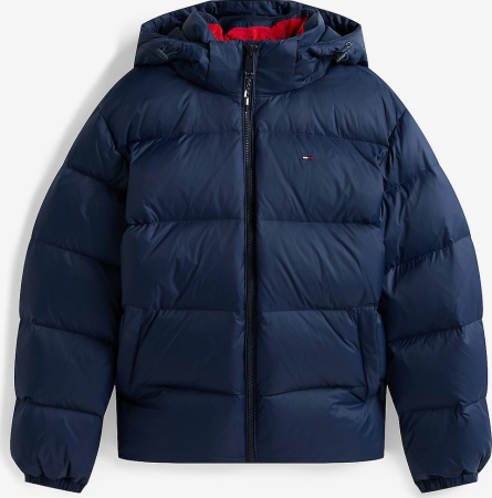 Geci si Veste - Geaca Bărbați, Tommy Jeans, Impermeabilă, Umplutura cu puf de rata, Logo